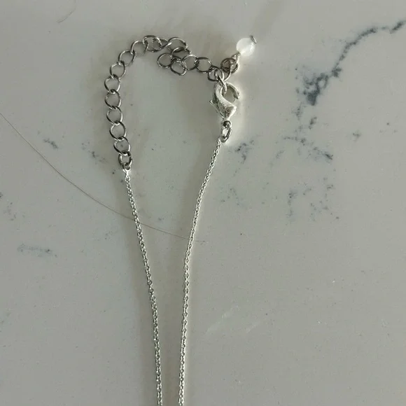 Celestial Moon & Stars Silver Tone Necklace - Picture 3 of 3